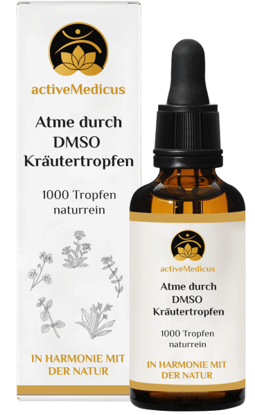 Atme durch DMSO Kräutertropfen (50 ml, 1000 Tropfen)