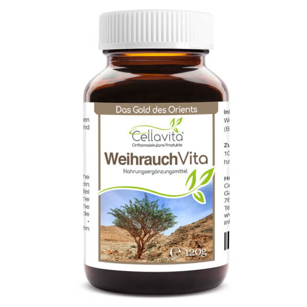 Weihrauch (Boswellia Sacra) Monatsvorrat - 120g im Glas