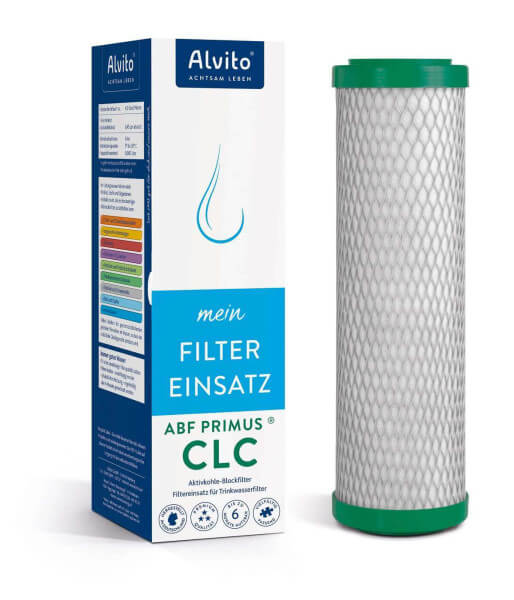 Alvito Filterkartusche Aktivkohlefilter ABF Primus® CLC "grün"