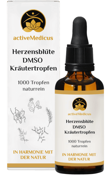 Herzensblüte DMSO Kräutertropfen (50 ml, 1000 Tropfen)