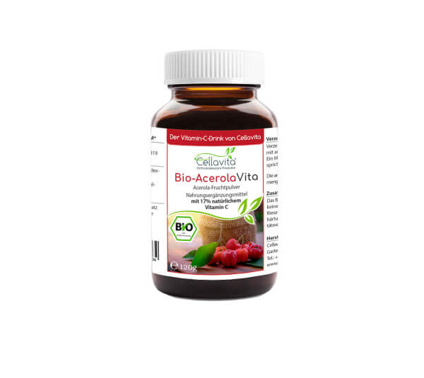 Bio Acerola Vita (Der Vitamin-C-Drink) 120g Pulver