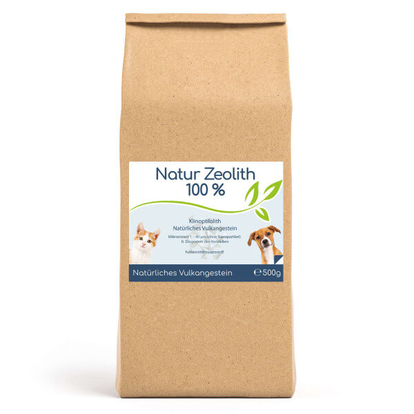 Zeolith - 500g für Hunde & Katzen