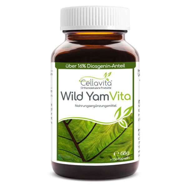 Wild Yam Vita (Yamswurzel) 150 Kapseln im Glas