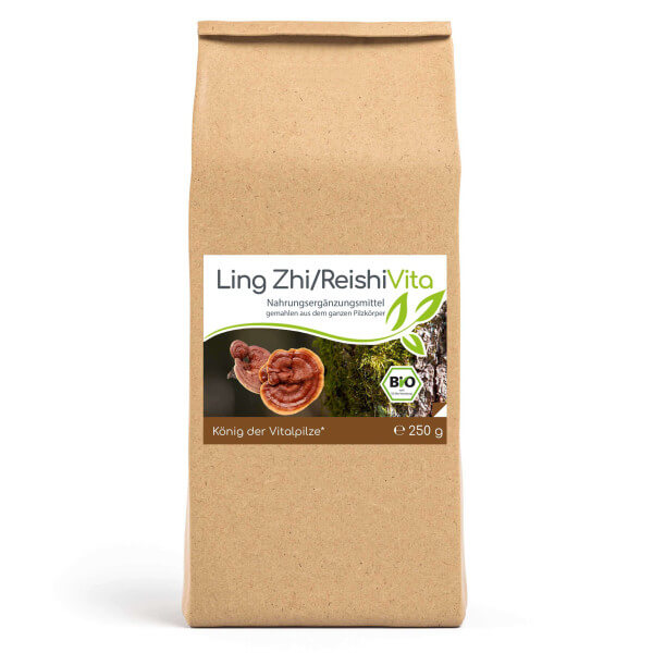 Bio-Ling Zhi / Reishi Vita 250g Pulver Vorratsbeutel