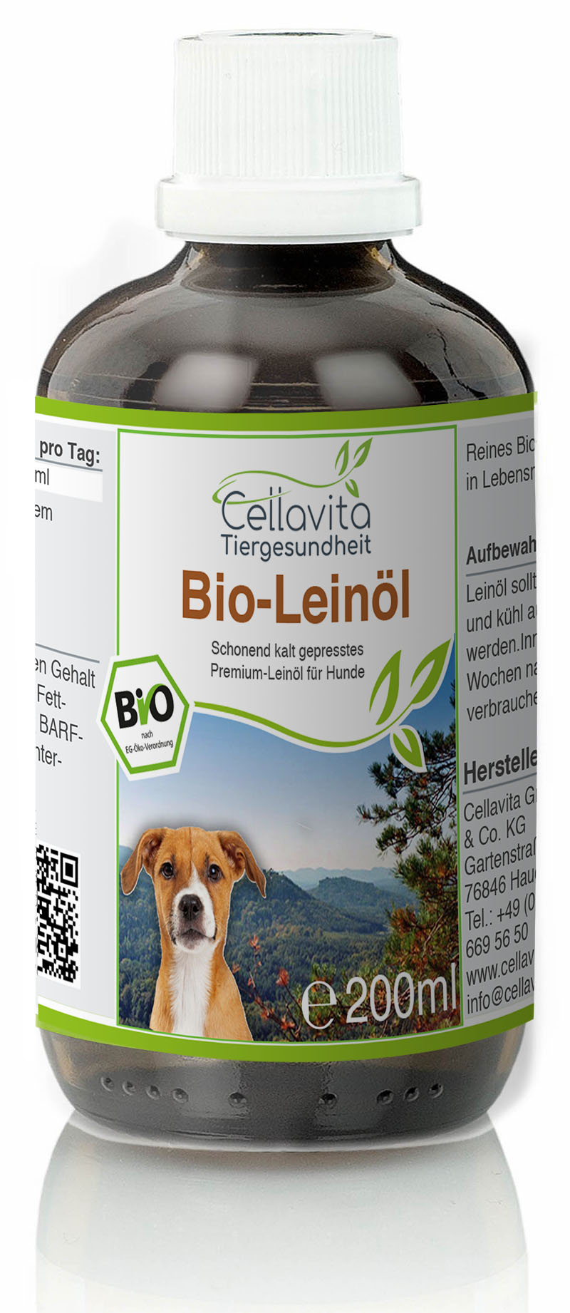 Cellavita Leinöl für Hunde 200ml