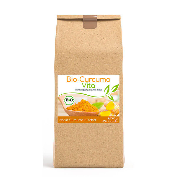 Bio-Curcuma Vita - 300 Kapseln im Vorratsbeutel