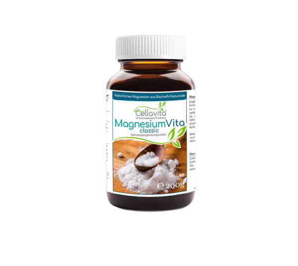 Magnesium Vita 'classic' (100%) - 200g im Glas