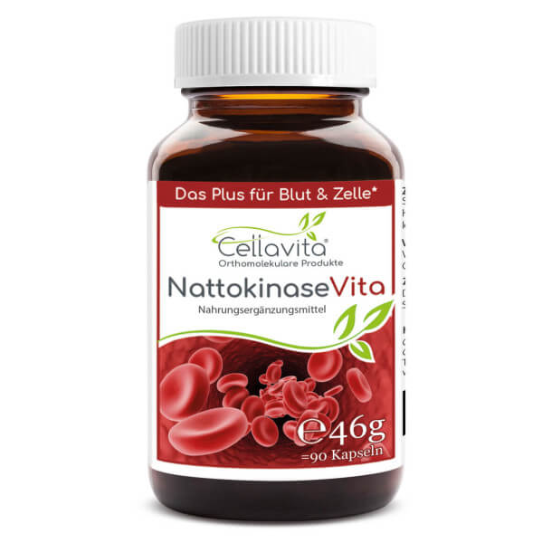 Nattokinase Vita (Das Plus für Blut & Zelle) 90 Kapseln im Glas