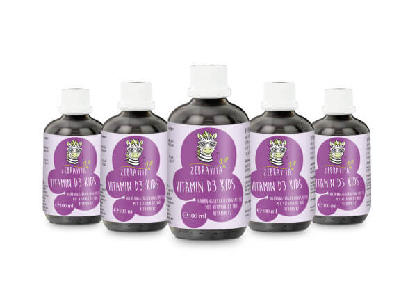 Vitamin D3 kids für Kinder 5 x 100ml