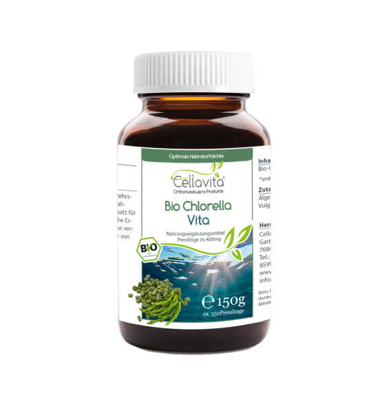 Bio Chlorella Vita 150g im Glas