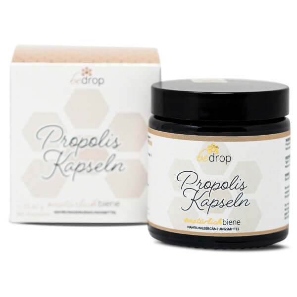 Propolis Kapseln (100% Bio-Qualität) - 60 Kapseln