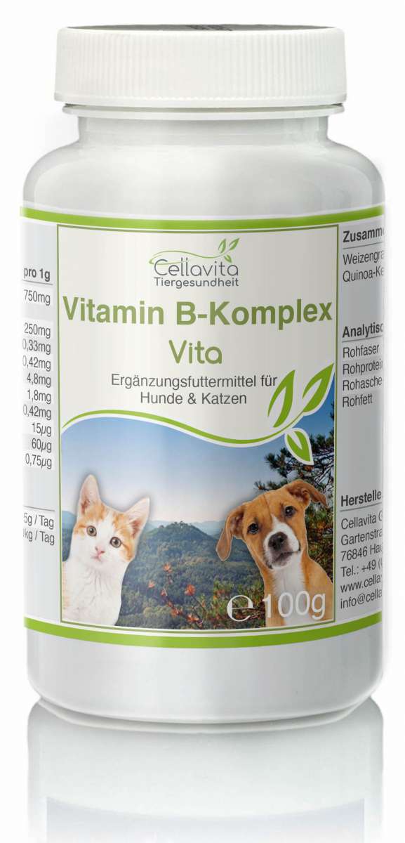 Vitamin BKomplex 100g für Hunde &amp; Katze